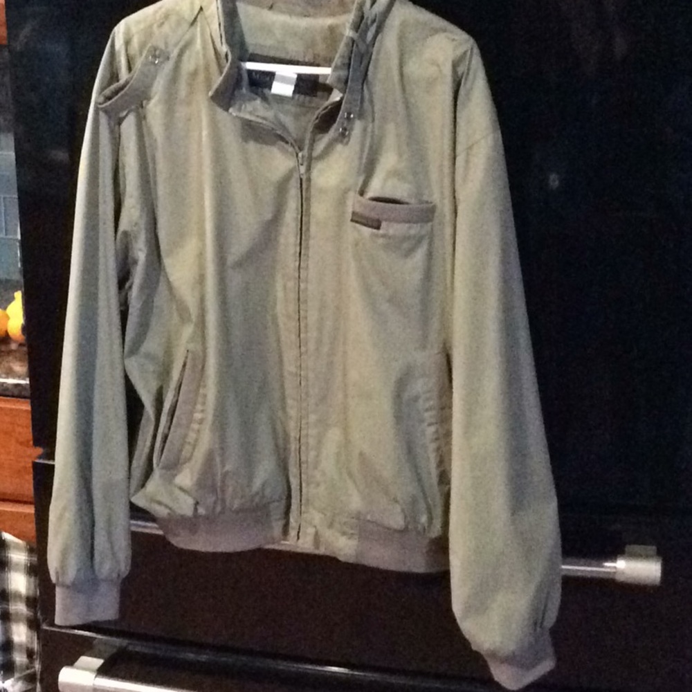 Lt Olive Members Only Jacket